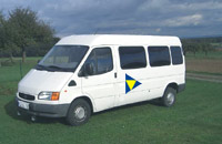 ford transit minibus : 16 seater