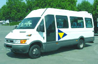 minibus with driver : iveco 19 seater