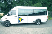 minibus for rent : mercedes sprinter