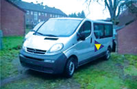 minibus opel vivaro